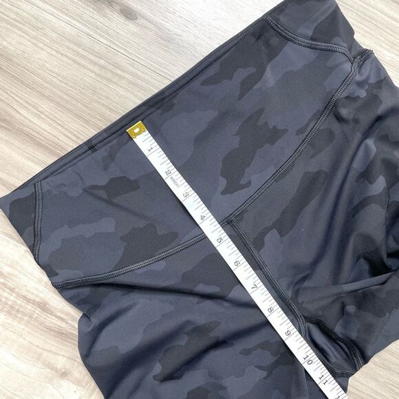 Lululemon Base Pace High-Rise‎ Crop 23" Size 8 Heritage 365 Camo Deep Coal - Picture 12 of 13